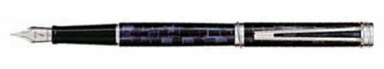  ручки waterman ручка ватерман перьевая в футляре Harmonie BlueGrey CT